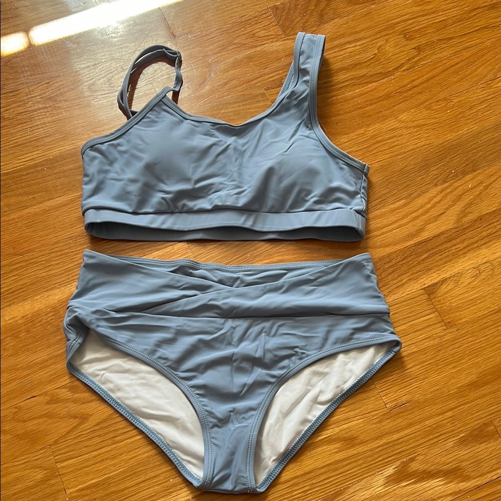 Blue Bikini Set